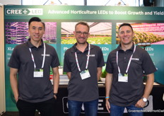 Cree LED team. Jin Hu from the United States, Kai Klimkiewisz from Germany, and Diego de Naron from Italy, It immediately shows how international this company operates.